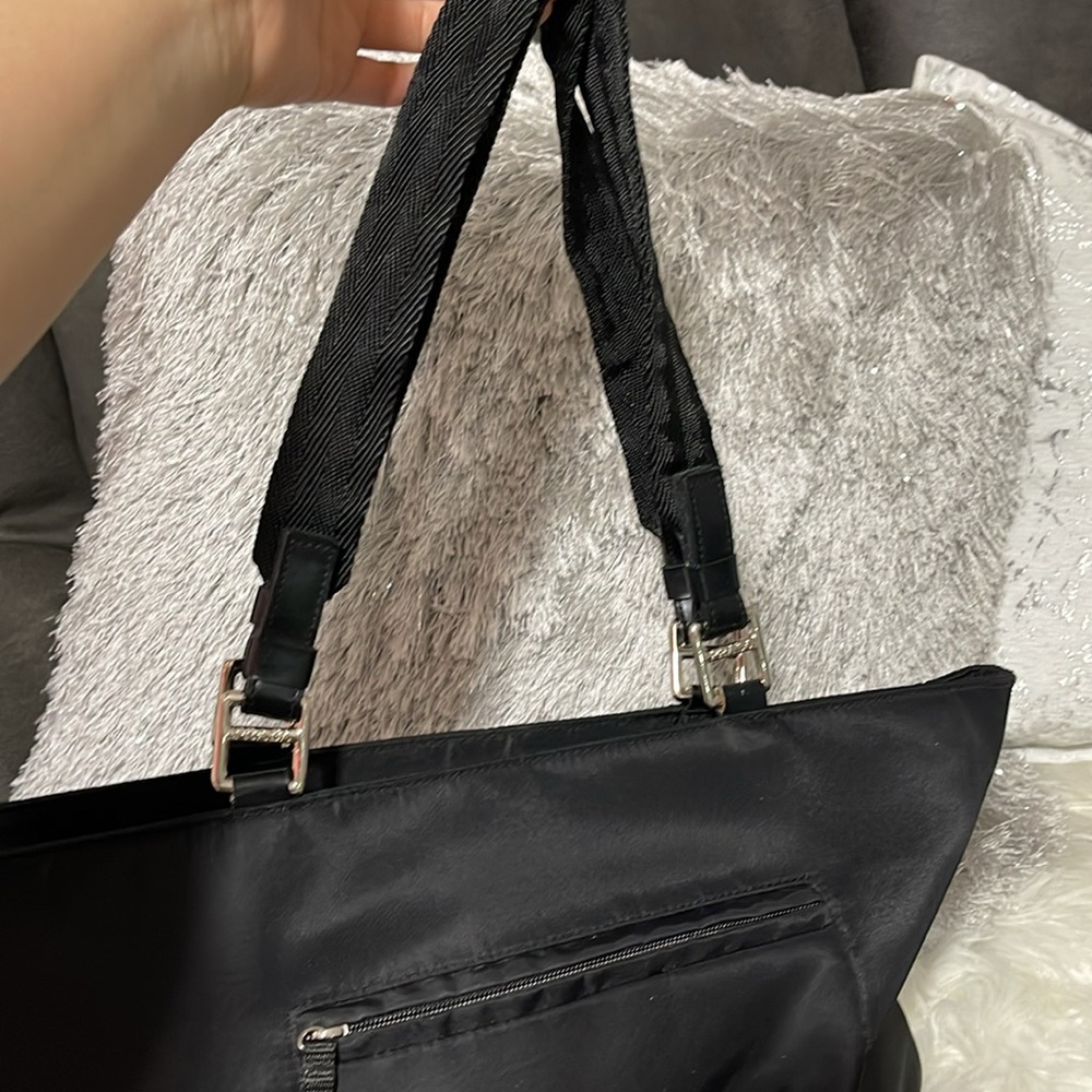Prada Black Nylon Tote Bag - Picture 3 of 10